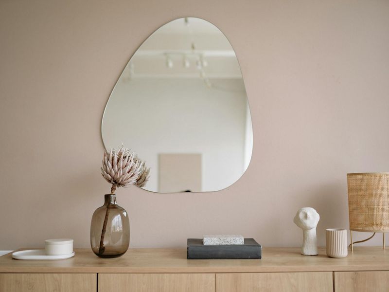 A peaceful and minimalist room with soft, natural lighting and simple decor.